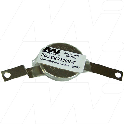 MI Battery Experts PLC-CR2450N-T